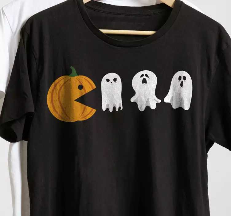 Maglietta personalizzata Halloween Pac man halloween - TenStickers