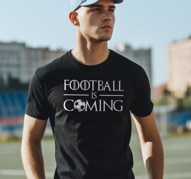 Maglie il calcio sta arrivando - TenStickers