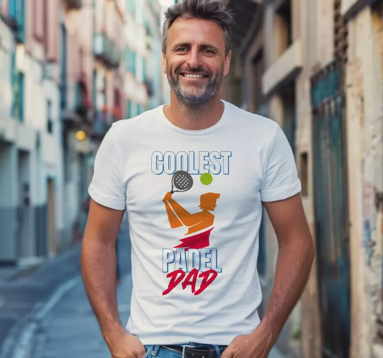 Maglie il papà più bello della pagaia - TenStickers