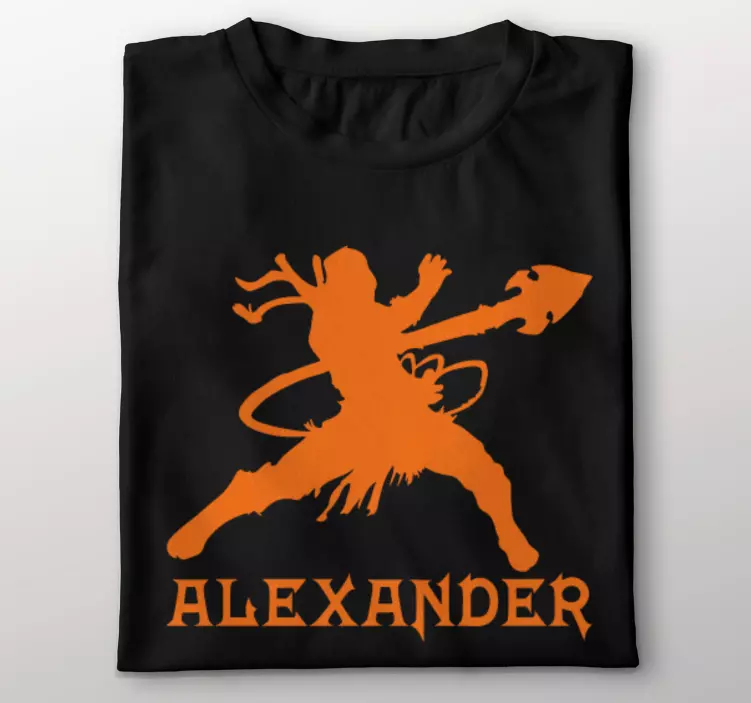 Magliette guerriero con nome - TenStickers