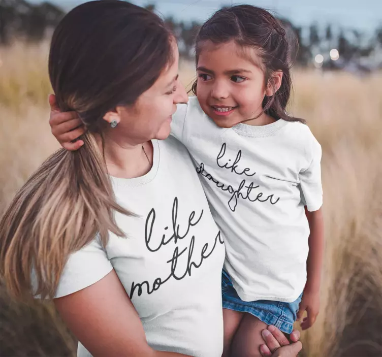 Splendida t-shirt tale madre tale figlia - TenStickers