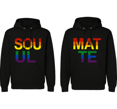 Maglietta fidanzati anime gemelle lgbt - TenStickers