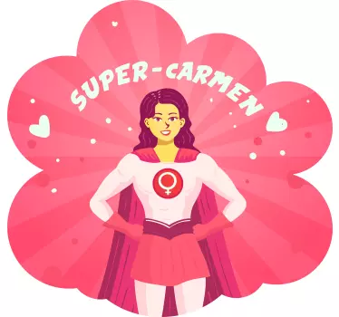 Maglietta infantile maglietta da supereroina ragazza - TenStickers