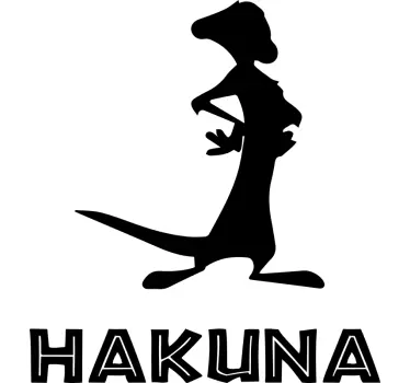 T-shirt per bambini hakuna matata - TenStickers