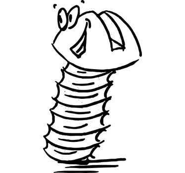 Magliette di coppia dado e bullone - TenStickers