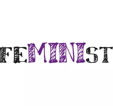 Magliette femministe per neonati e bambini - TenStickers