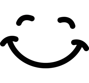 Maglietta infantile disegno sorridente - TenStickers