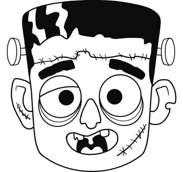 Maglietta Halloween Ragazzo frankestein - TenStickers