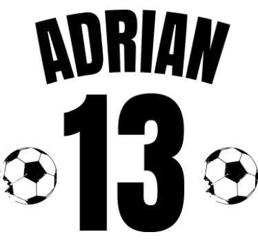 T-shirt infantile Calcio personalizzato - TenStickers