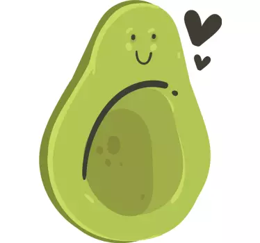 Maglietta infantile coppia di avocado carini - TenStickers