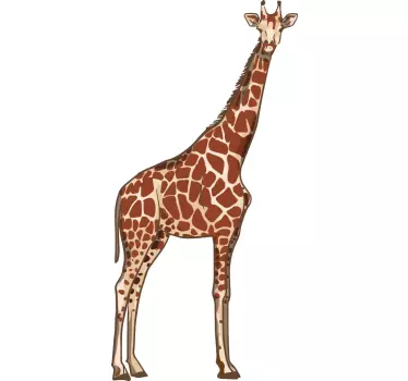 Maglietta infantile abbigliamento divertente giraffe - TenStickers