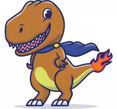 Maglietta infantile personaggio dino cool - TenStickers