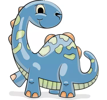 Maglietta infantile sorrisi di dinosauro felici - TenStickers