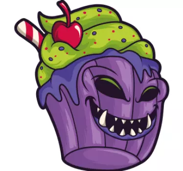 Maglietta infantile espressione cupcake sorprendente - TenStickers