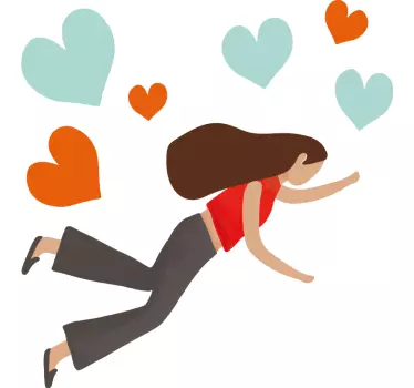 Maglietta fidanzati fascino che attira amore - TenStickers