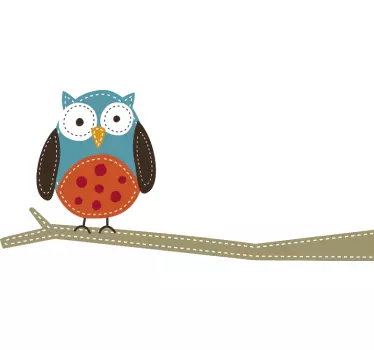 Maglietta infantile personaggio gufo carino - TenStickers