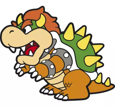 Maglietta infantile grafica personaggio bowser - TenStickers