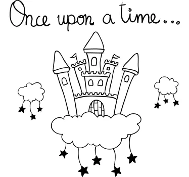 Maglietta infantile castello delle fiabe - TenStickers