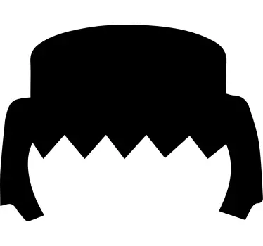 Maglietta infantile capelli gialli divertenti - TenStickers