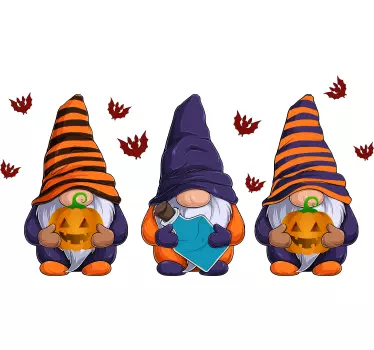 Maglietta infantile raduno di gnomi di halloween - TenStickers