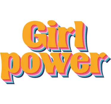Maglietta infantile messaggio di empowerment - TenStickers