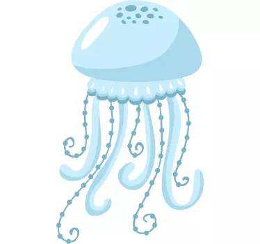 Maglietta infantile illustrazione di medusa carina - TenStickers