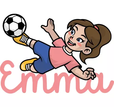 Maglietta infantile avventura calcistica giocosa - TenStickers