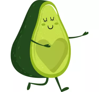 T-shirt avocado per coppie - TenStickers