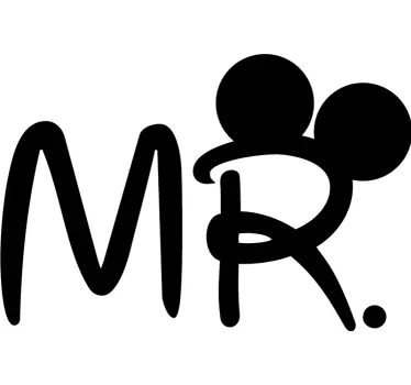 T-shirt Abbinate Mr Mrs Topo Coppie - TenStickers