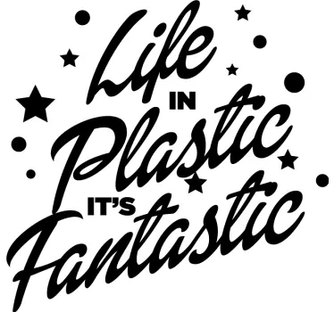 Maglietta infantile "La vita in plastica" - TenStickers