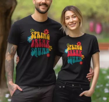 Magliette di coppia squadra delle vacanze di primavera - TenStickers