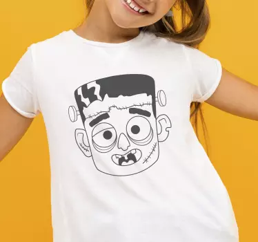 Maglietta Halloween Ragazzo frankestein - TenStickers