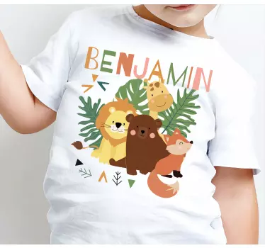 Maglietta infantile amici creature incantevoli - TenStickers