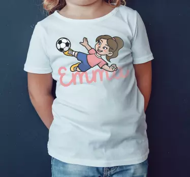 Maglietta infantile avventura calcistica giocosa - TenStickers