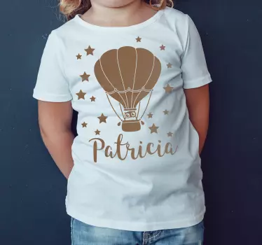 Maglietta infantile avventura in mongolfiera - TenStickers