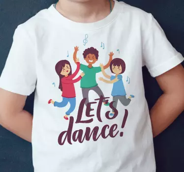 Maglietta infantile balliamo insieme - TenStickers