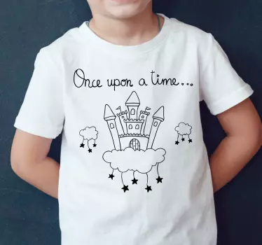 Maglietta infantile castello delle fiabe - TenStickers