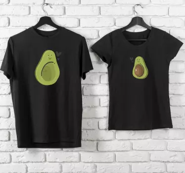 Maglietta infantile coppia di avocado carini - TenStickers