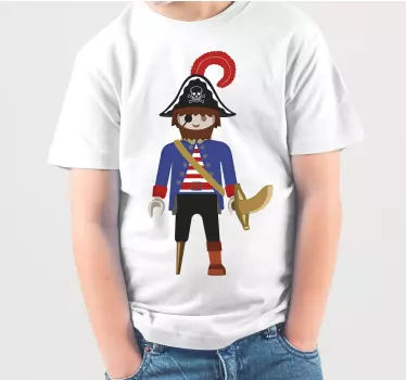 Maglietta infantile costume da pirata - TenStickers