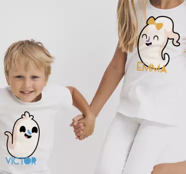 Maglietta infantile costume fantasma adorabile - TenStickers
