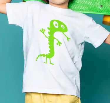 Maglietta infantile creatura amichevole e divertente - TenStickers