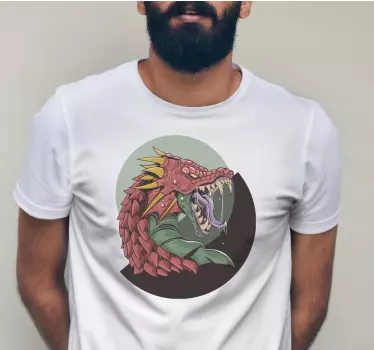 Maglietta infantile creatura drago ferocemente - TenStickers