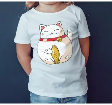 Maglietta infantile design gattino carino - TenStickers