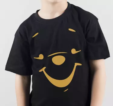 Maglietta infantile faccia felice e sorridente - TenStickers