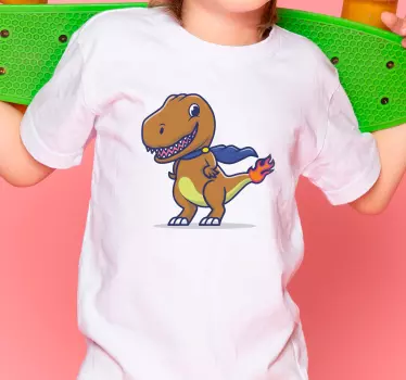 Maglietta infantile personaggio dino cool - TenStickers