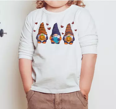 Maglietta infantile raduno di gnomi di halloween - TenStickers