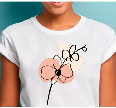 Maglietta infantile stile floreale per bambini - TenStickers