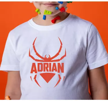 Maglietta infantile t-shirt ispirata ai ragni - TenStickers