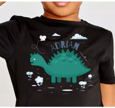 Maglietta infantile tema dino avventuroso - TenStickers