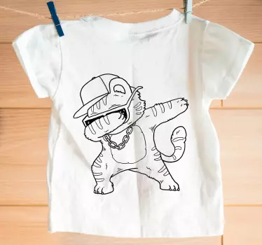 Maglietta infantile vibe di gatti cool - TenStickers